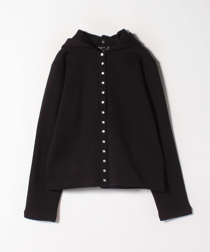 M001 Cardigan フード付カーディガンプレッション 502880075 M001 Cardigan フード付カーディガンプレッション 502880075