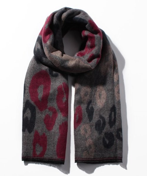 セール ヒョウ柄レオパード柄大判マフラーストール スタイルブロック レディース Styleblock Magaseek