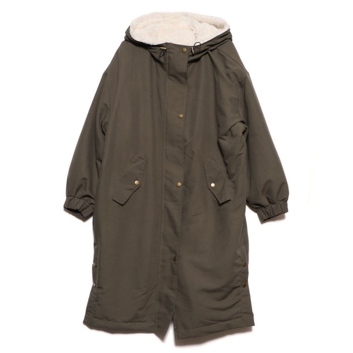 セール 裏ボアロングミリタリーモッズコート 502827233 スタイル