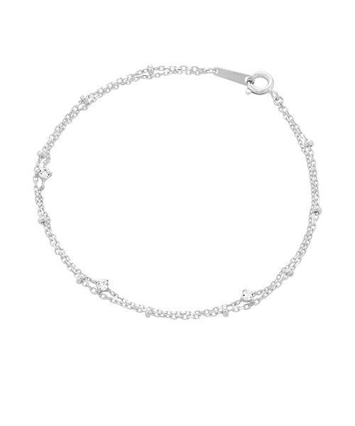 K10ホワイトゴールドブレスレット *店舗にてお問い合わせの際は メーカー品番をお申し付け下さい アフターサービスに関しましては ご利用の際には 必ずマガシーク発行のご購入明細書と取扱い説明書 保証書 をお持ち下さい お品物やお客様のご使用状況により 一部お承りできないアフターサービスもございます あらかじめご了承ください