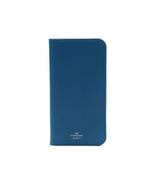 STANDARD SUPPLY(スタンダードサプライ)/スタンダードサプライ スマホケース STANDARD SUPPLY PAL iPhone LEATHER FOLIO S  革 iPhoneX，Xs 手帳型/ブルー