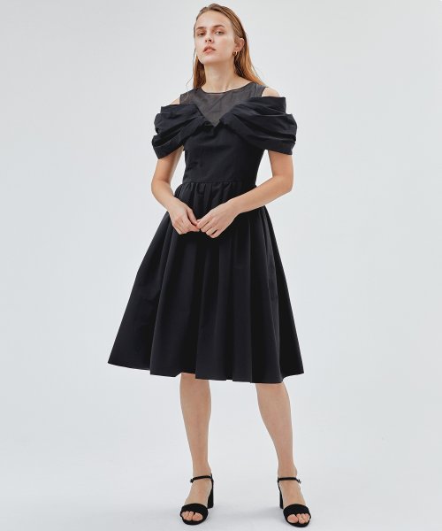 セール 60 Off ボリュームスリーブワンピース ランバンオンブルー Lanvin En Bleu Magaseek