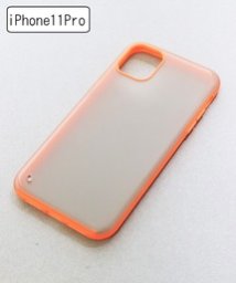 ninon(ニノン)/シンプルアイフォンケース　iPhone11&iPhone11pro&pro max/オレンジ系1