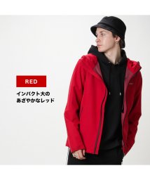 MAC HOUSE(men)(マックハウス（メンズ）)/TARZAN ターザン 防風はっ水透湿ジップアップパーカー 301106MH/レッド