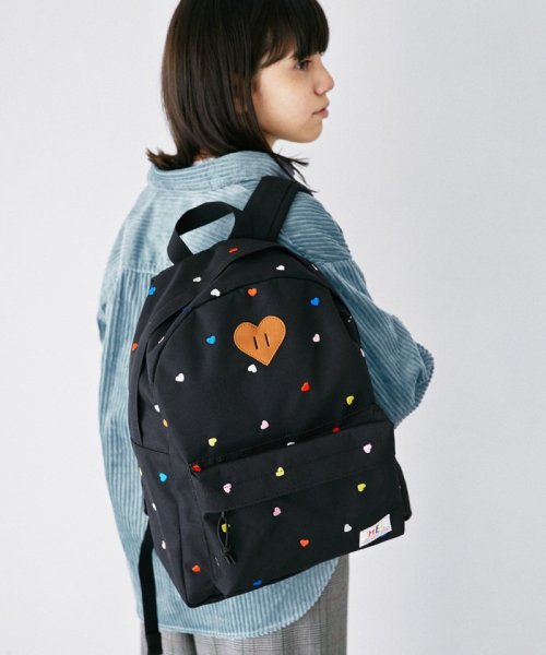 別注 Mei メイ デイパック Lサイズ ハート グリーンレーベルリラクシング キッズ Green Label Relaxing Kids Magaseek