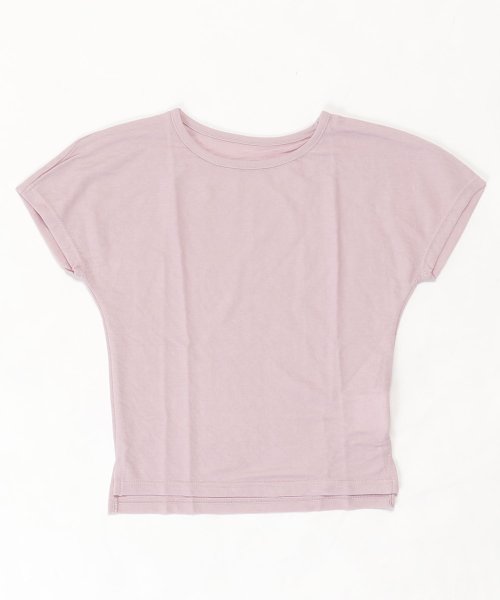 aimoha(aimoha（アイモハ）)/抗菌ベーシックTeeシャツ/ピンク