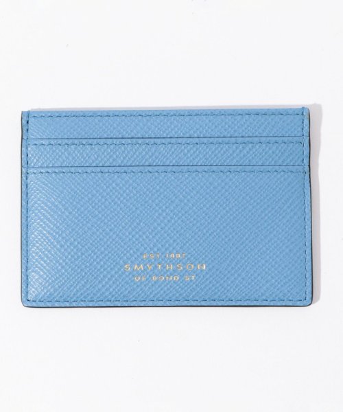 TOMORROWLAND GOODS(TOMORROWLAND GOODS)/SMYTHSON FLAT CARD HOLDER /63ライトブルー