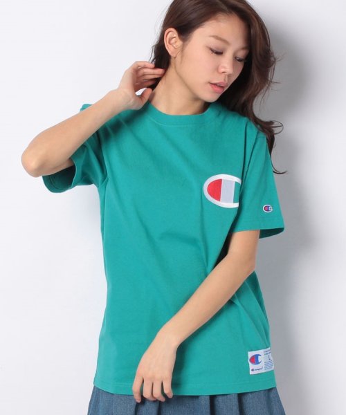 CHAMPION(チャンピオン)/BIG LOGO T－SHIRT C3－F362/ｻｯｸｽ