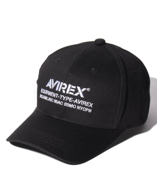 AVIREX(AVIREX)/AX NUMBERING フルキャップ/ﾌﾞﾗｯｸ
