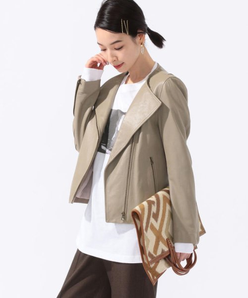 セール ノーカラーライダースジャケット 502458653 シップス