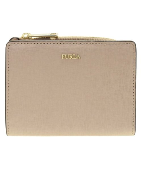 FURLA(フルラ)/フルラ FURLA 財布 二つ折り ミニ コンパクト バビロン BABYLON S BIFOLD レザー pu75 /ベージュ