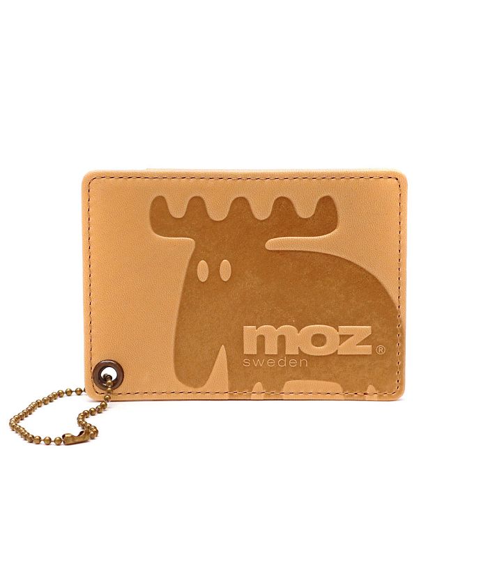 モズ パスケース moz 定期入れ ICカード Elk スウェーデン 通学 本革