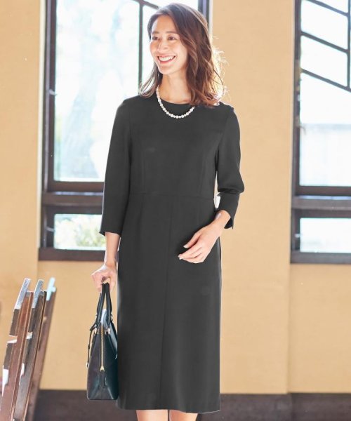 セットアップ対応 トリアセダブルジョーゼット ワンピース 23区 小さいサイズ Nijyusanku Small Size Magaseek