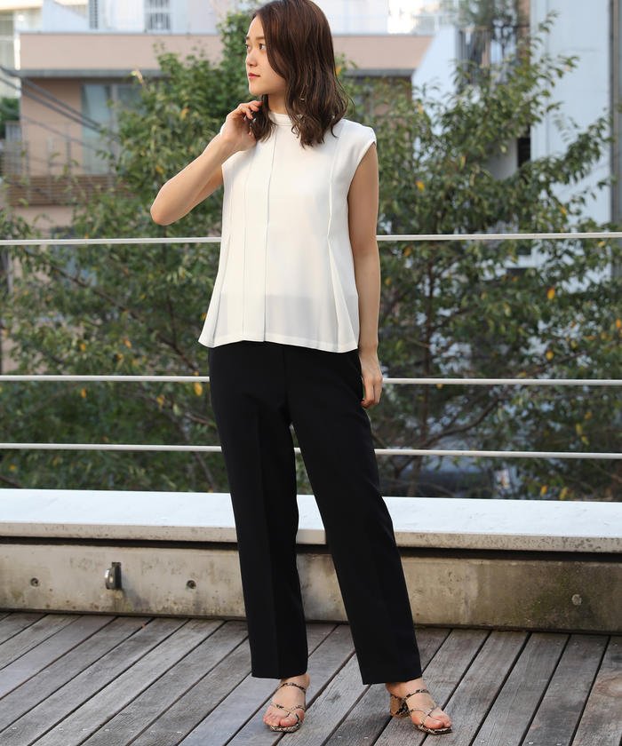 セール ドライダブルクロスプリーツコンビ オールインワン Tomorrowland Tomorrowland Magaseek