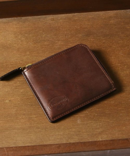 SHIPS any MEN(シップス　エニィ　メン)/SHIPS any: HORWEEN ジップ ウォレット◇/ブラウン