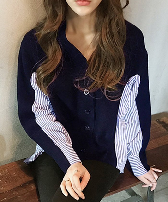 セール 異素材 ニット カーディガン Vネック ブラウス レディース おしゃれ 切り替え トップス ゆったり ミニミニストア Miniministore Magaseek セール 異素材 ニット カーディガン Vネック ブラウス レディース おしゃれ 切り替え トップス ゆったり ミニミニストア Miniministore Magaseek