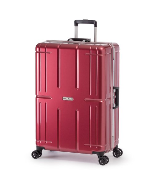 ASIA LUGGAGE(アジアラゲージ)/アジアラゲージ アリマックス2 スーツケース Lサイズ 92L  フレーム アルミフレーム 大容量 大型 ALIMAX2 ALI－011R－28 キャリーケース/レッド