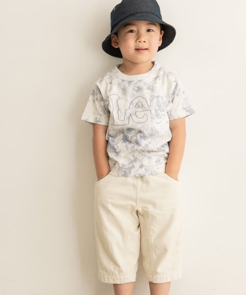 URBAN RESEARCH DOORS（Kids）(アーバンリサーチドアーズ（キッズ）)/LEE KIDS　LOGO EMBROIDERY T－SHIRTS(KIDS)/NAVY