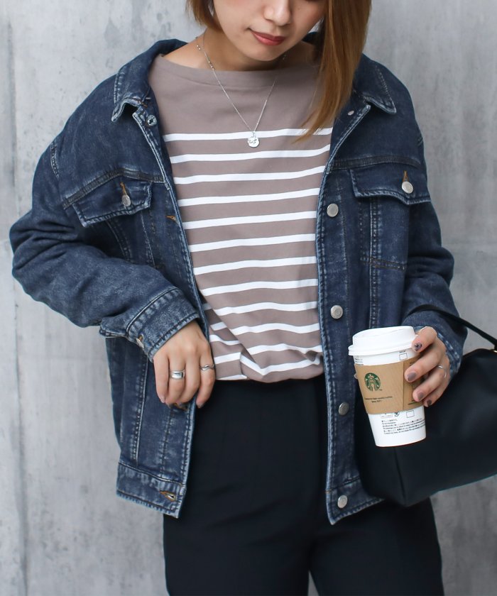 スウェットデニムビッグgジャン ソーシャルガール Socialgirl Magaseek
