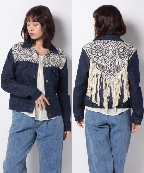 LEVI’S OUTLET(リーバイスアウトレット)/LMC FRENCH FRINGE TRUCKR FRENCH BLUES DE/ブルー