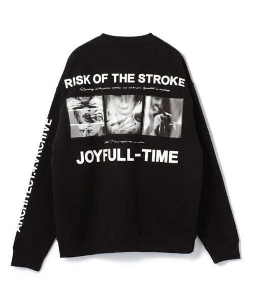 LHP(エルエイチピー)/A4A/エーフォーエー/JOYFULL SWEAT/ジョイフルスウェット/BLACK