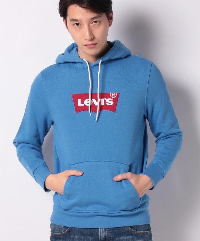 levis blue hoodie