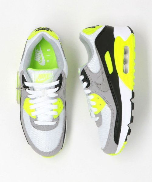 green label relaxing(グリーンレーベルリラクシング)/◆[ナイキ] NIKE AIRMAX 90 SC スニーカー/YELLOW