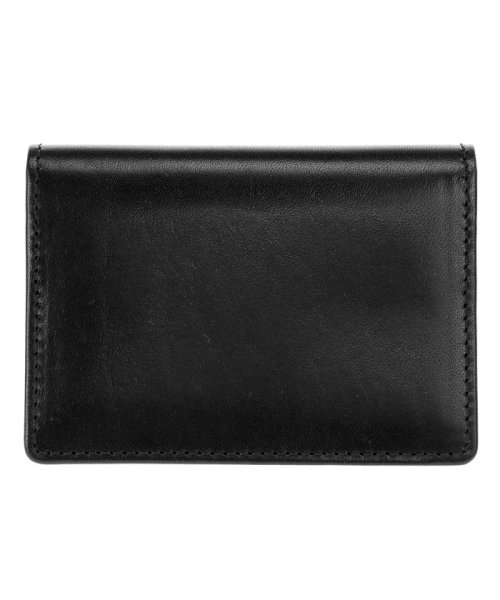 Whitehouse Cox(ホワイトハウスコックス)/WHITEHOUSE S2380 SADDLE LEATHER COLLECTION GUSSETED CARD CASE　カードケース/ブラック