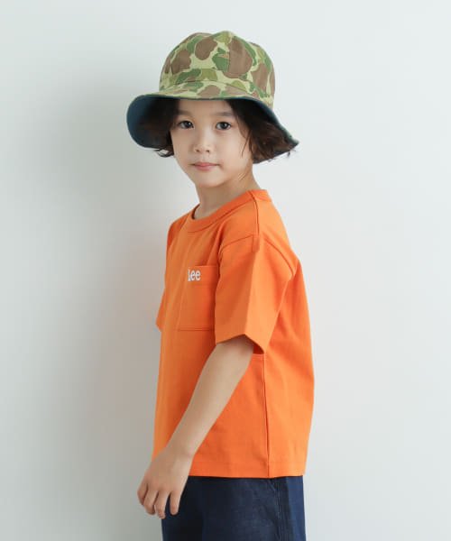 URBAN RESEARCH DOORS（Kids）(アーバンリサーチドアーズ（キッズ）)/LEE KIDS HALF－SLEEVE POCKET T－SHIRTS(KIDS)/ORANGE