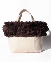 Lilas Campbell(Lilas Campbell)/CVS Flower Tote Bag/ﾌﾞﾗｳﾝ