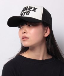 AVIREX(AVIREX)/NYC MESHCAP/ﾎﾜｲﾄ