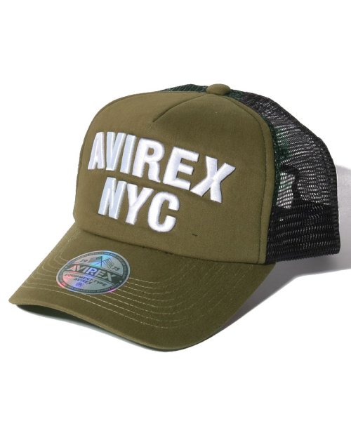 AVIREX(AVIREX)/NYC MESHCAP/ｶｰｷｰ