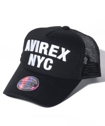 AVIREX(AVIREX)/NYC MESHCAP/ﾌﾞﾗｯｸ
