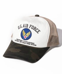 AVIREX(AVIREX)/US AIR FORCE PATCH MESH CAP/ｱｰﾐｰ