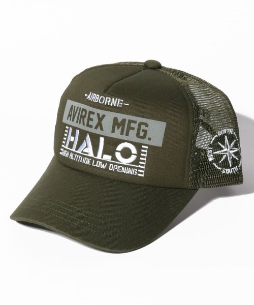 AVIREX(AVIREX)/HALO MESH CAP/ｶｰｷｰ