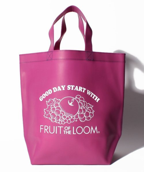 FRUIT OF THE LOOM(フルーツオブザルーム)/COLOR TOTE M SIZE/ﾊﾟｰﾌﾟﾙ