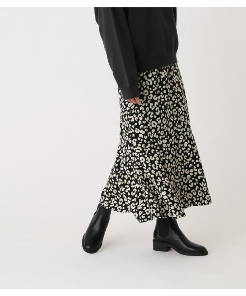 AZUL by moussy(アズールバイマウジー)/LEOPARD MERMAID SKIRT/柄BLK5