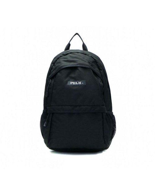 MILK FED(ミルクフェド)/ミルクフェド リュック MILKFED. リュックサック BIG BACKPACK A4 通学 通学リュック 21L 大容量 レディース 03173039/ブラック