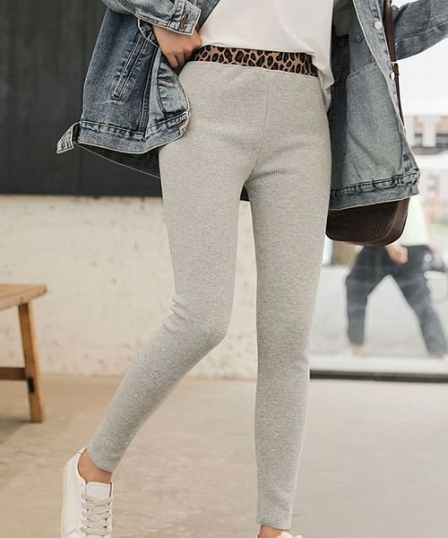 セール レディース パンツ スキニー レギンス レギンスパンツ ストレッチ リブ編み 美脚 秋冬 セイヘイショップ Seiheishop Magaseek