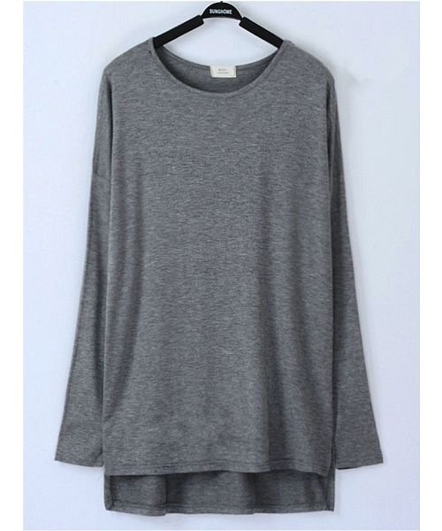 セール Tシャツレディース カットソー 長袖 トップス 秋冬伸縮性 ナチュラル チュニック セイヘイショップ Seiheishop Magaseek