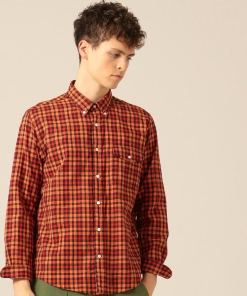ダブルガーゼチェックシャツ ボタンダウン メンズファッション 阪急百貨店公式通販 阪急 Men S Online Store
