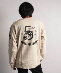 AVIREX(AVIREX)/【WEB&DEPOT限定】クルーネック スウェット モスキート/CREW NECK SWEAT MOSQUITO/BEIGE