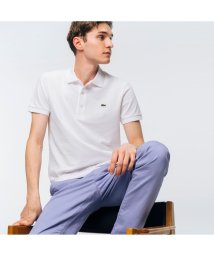 LACOSTE Mens(ラコステ　メンズ)/スリムフィットソリッドポロシャツ（半袖）/ホワイト