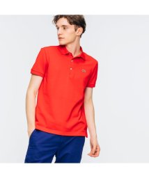 LACOSTE Mens(ラコステ　メンズ)/スリムフィットソリッドポロシャツ（半袖）/レッド