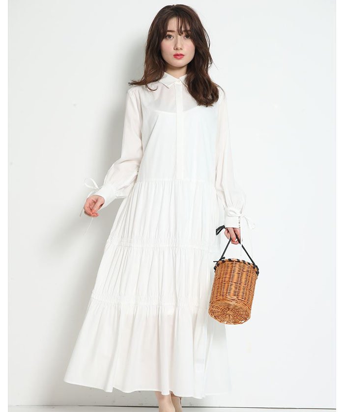 ティアードシャツワンピース リランドチュール Rirandture Magaseek