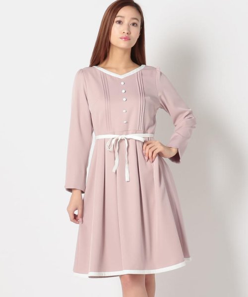 セール Web限定 パイピングワンピース ミッシュマッシュ Misch Masch Magaseek