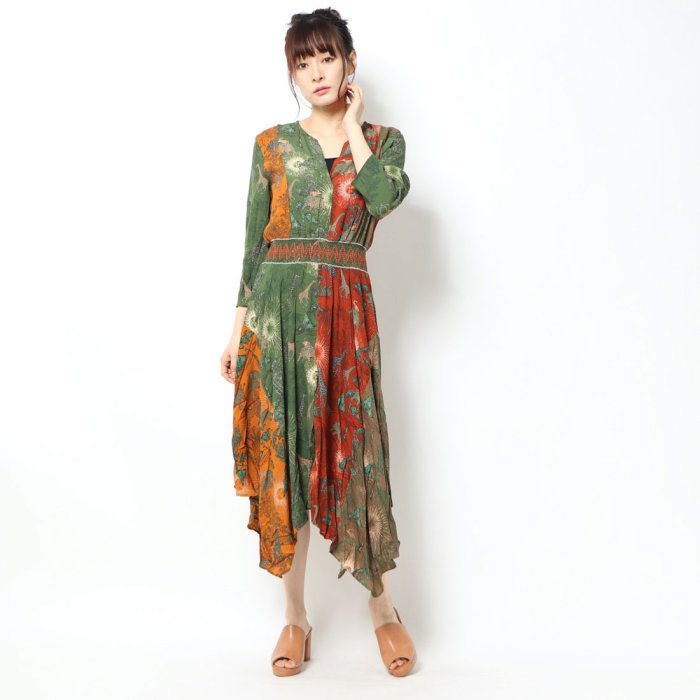 セール 60 Off ワンピース3 4袖 Ohio デシグアル Desigual Magaseek