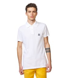 BENETTON (mens)(ベネトン（メンズ）)/スリムフィットポロシャツ/ホワイト