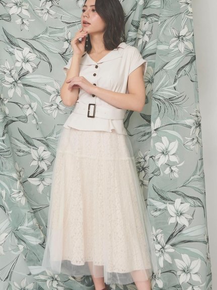 セール With7月号掲載 美人百花5月号掲載 コーディネートワンピース ノエラ Noela Magaseek