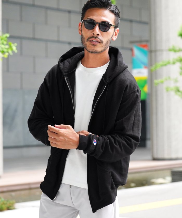 Champion チャンピオン 裏起毛zipupパーカー ジップアップパーカー メンズ スウェット ジップパーカー ジップ ジギーズショップ Jiggys Shop Magaseek
